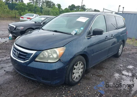 2010 Honda Odyssey Lx from USA, damaged, VIN 5FNRL3H29AB087843